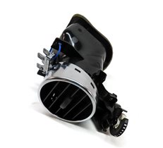 10 LAND ROVER LR4 L319 RIGHT PASSENGER DASH HEAT AIR AC VENT (Black & Silver) — exact item pictured